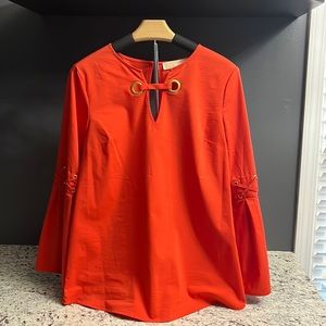 Michael Kors Orange Blouse